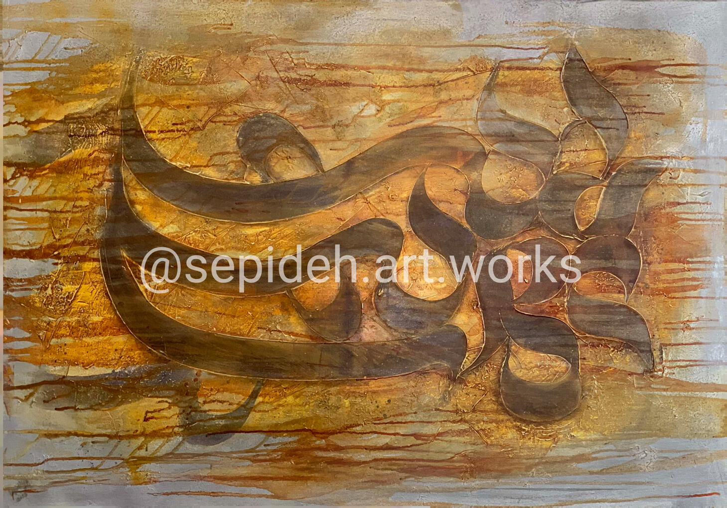 Mixed Media on Deep Canvas 100x70