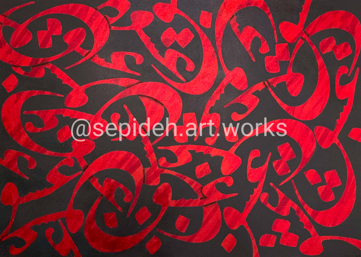 Mixed Media on Deep Canvas 100x70