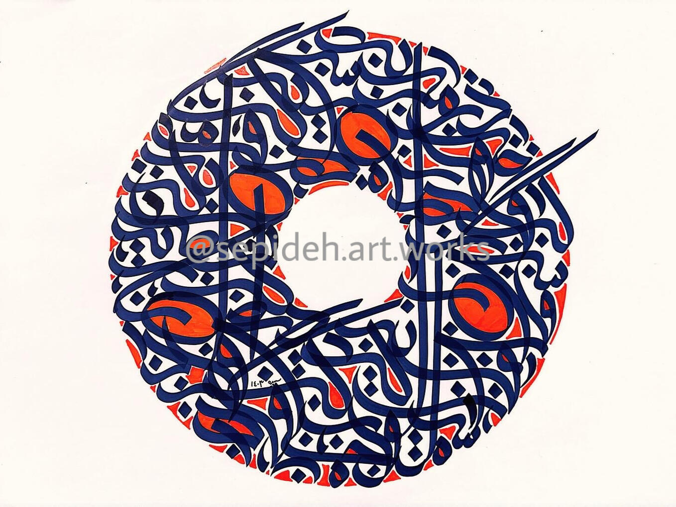 Marker &amp; Ink on Paper